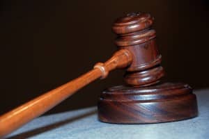 umbrella liability insurance - picture of a gavel